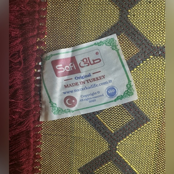 Safi Turkish Islamic Prayer Meditation Saudi Arabia Symbol Rug 62x45 - Picture 6 of 9